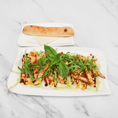 Hühnerstreifensalat
