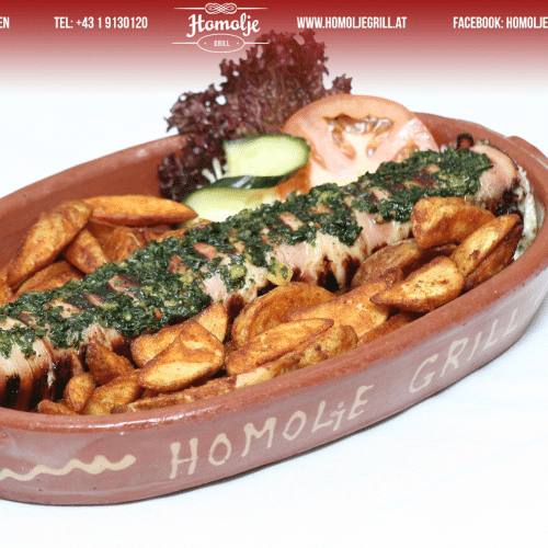 Gefülltes Schweinskarree nach Homolje Art