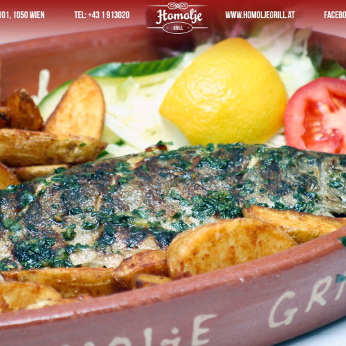 Gegrillte Forelle