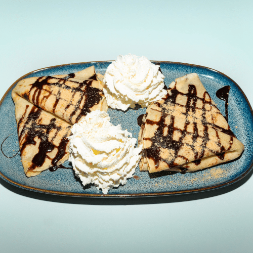 Hausgemachte Nutella-Palatschinken (2 Stück)