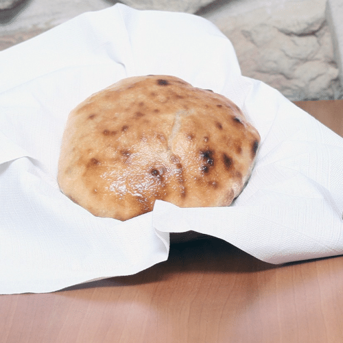 Hausgemachtes Brötchen
