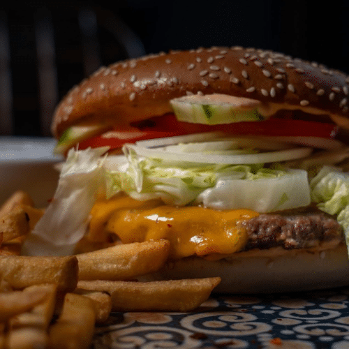 Cheeseburger 180g