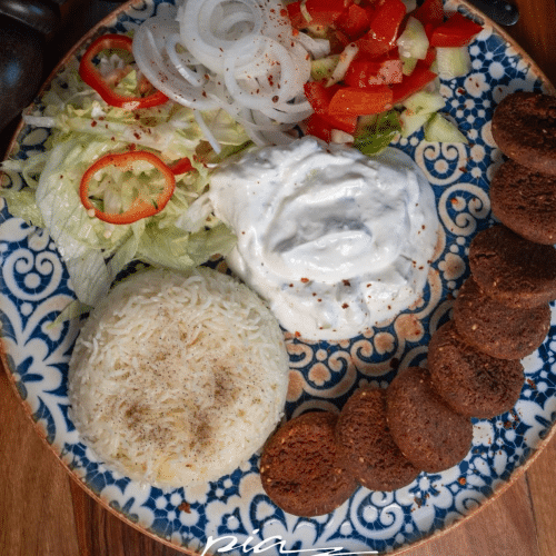 Falafel-Teller