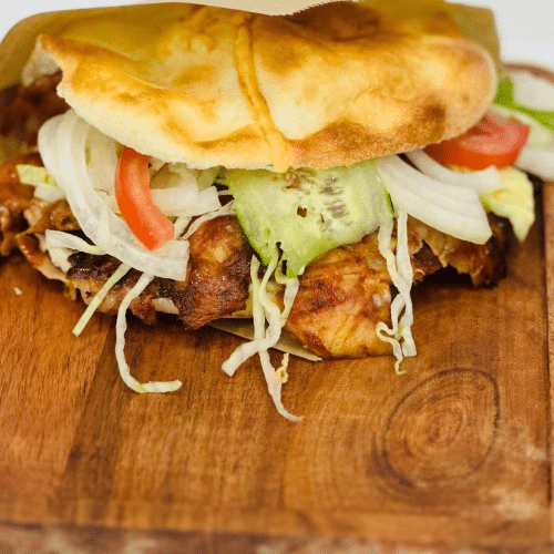 Hühner kebap Sandwich