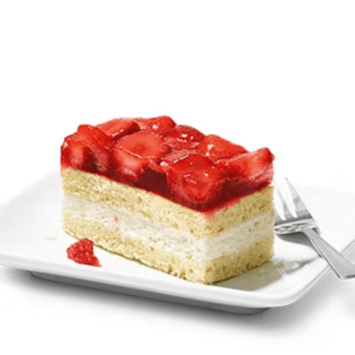 Erdbeer-Buttermilch-Schnitte