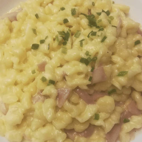 Schinkenrahmspätzle