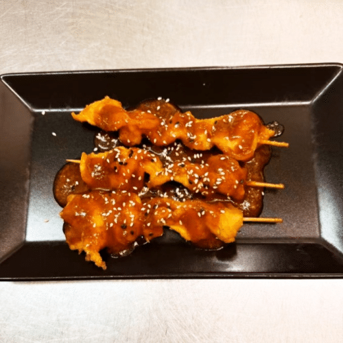 Satay Hühnerspieße, hausgemacht (3 Stück)