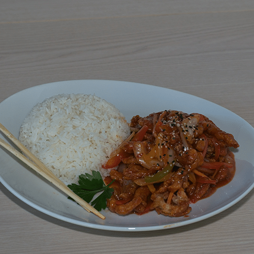 Gan Bian Hühnerfleisch