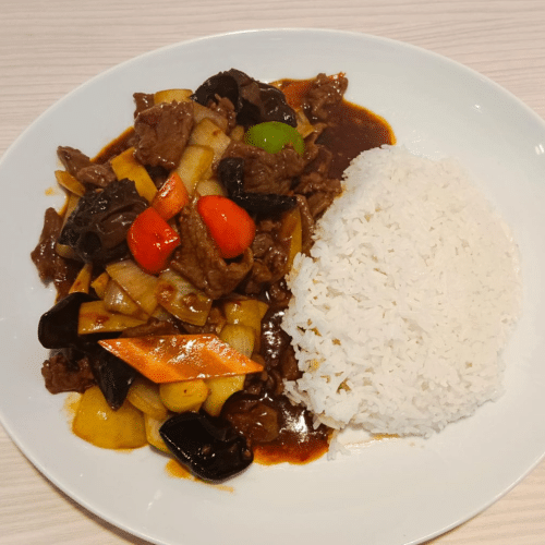 S3 - Rindfleisch Sichuan Art (scharf)