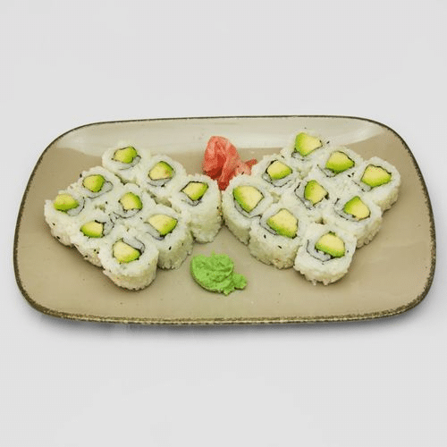 Gurke-Avocado Maki (6 Stück)