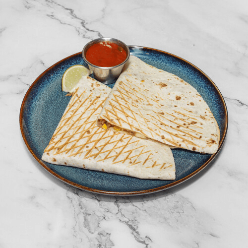 Tuna Quesadilla (halb)
