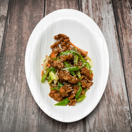 Gan Bian Rindfleisch (scharf)