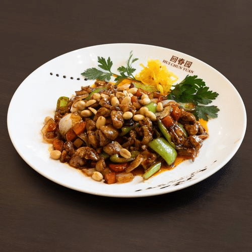Gong Bao Huhn (scharf)