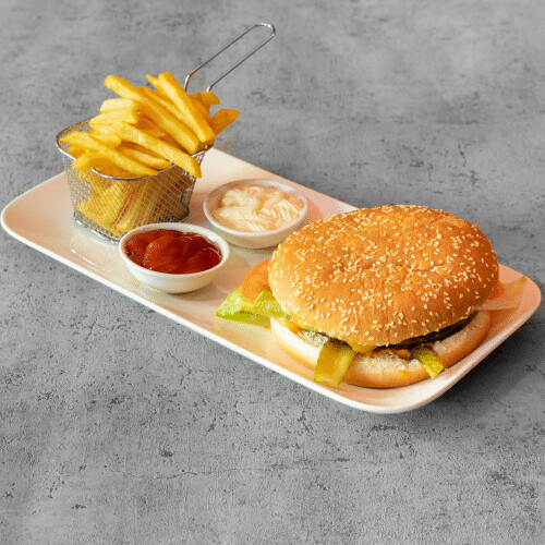 Mittagsmenüs Burger