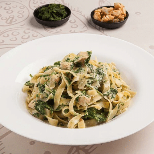 Tagliatelle con Pollo