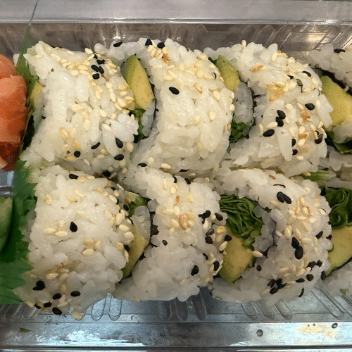 Rucola-Avocado Maki-Rollen (16 Stück)