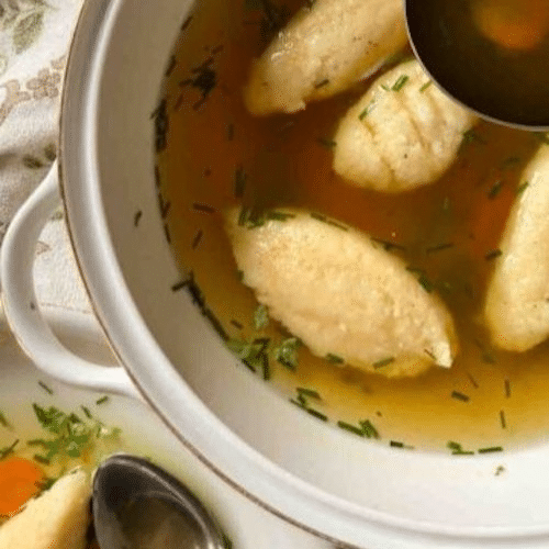 Kräftige Rindsuppe
