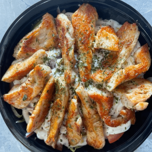 Hühnerstreifensalat