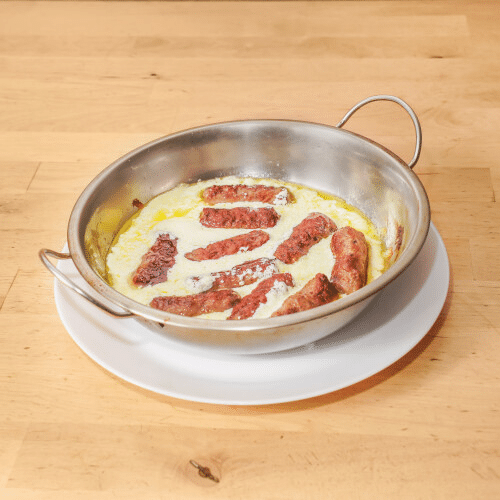 Cevapcici im Butterrahm