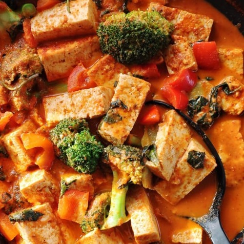Rotcurry Tofu