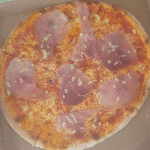 Pizza Prosciutto Bianca