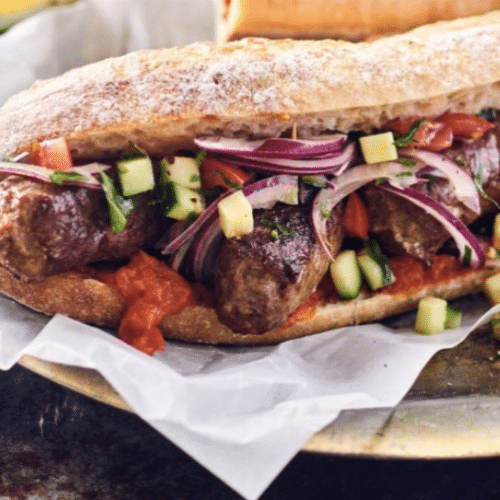 Cevapcici Sandwich Menü