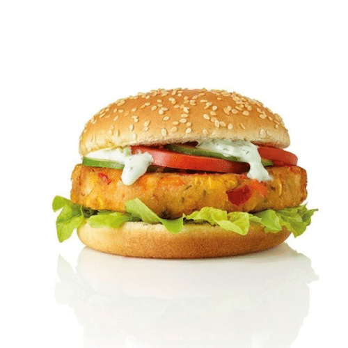 No Meat Chik'n Burger (Vegan)