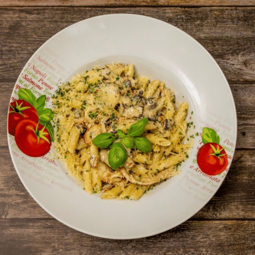 Pasta con Pollo