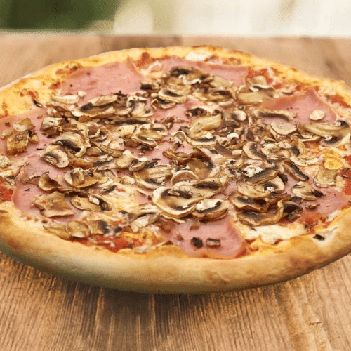 Pizza Prosciutto e Funghi