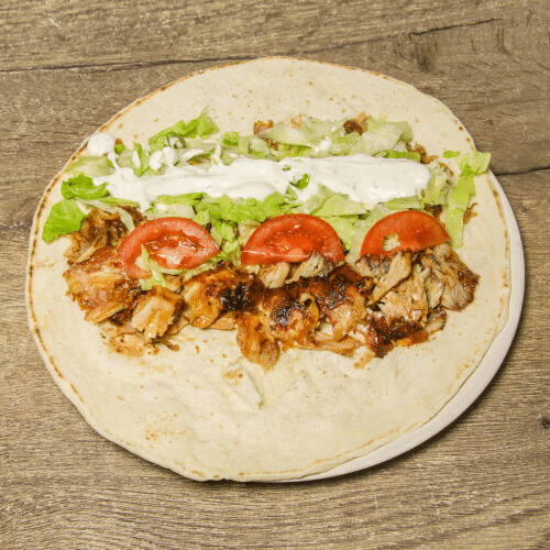 Hühnerfleisch Dürüm Kebap