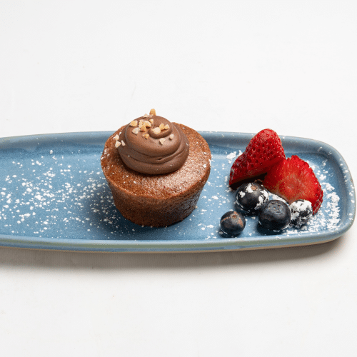Schoko Nougat Souflé (vegan)