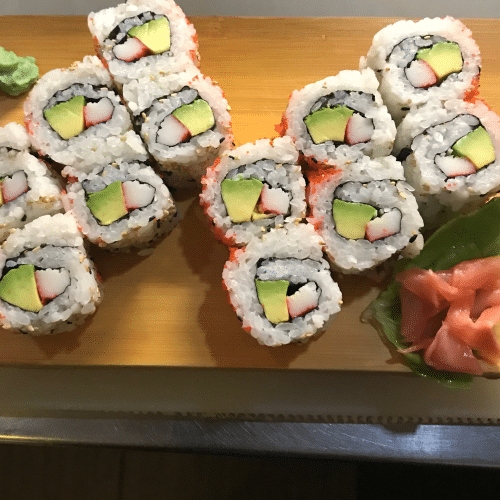 Dünne Rolle California Maki (18 Stück)