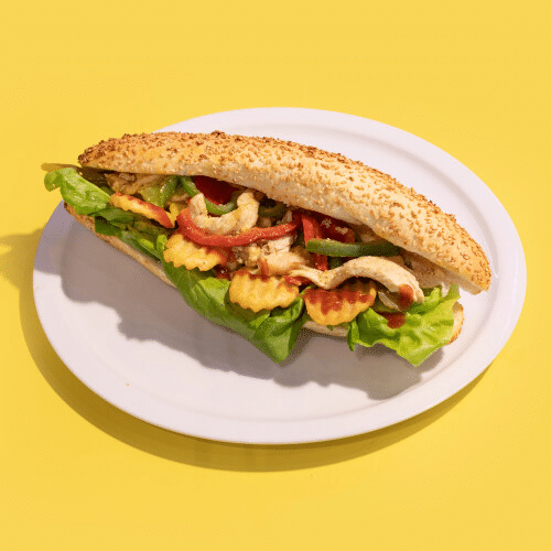 Sandwich Fahita Hühnergrill
