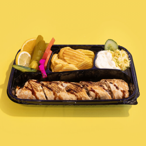 Schawarma-Teller