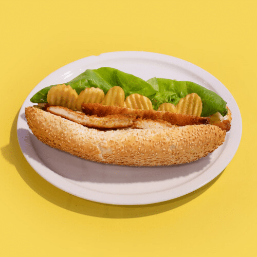 Sandwich Schnitzel