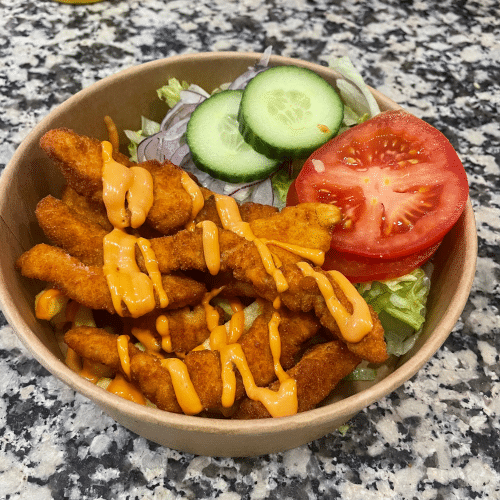 Backhendl Salad