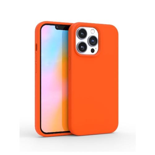 iPhone 14 Pro Silicone Case (orange)