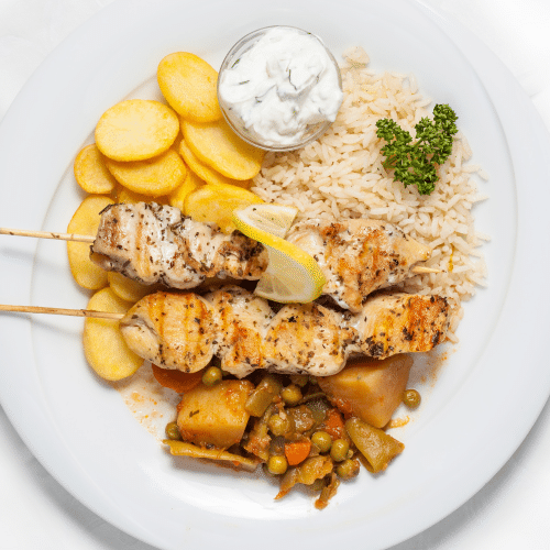 Hühner Suvlaki