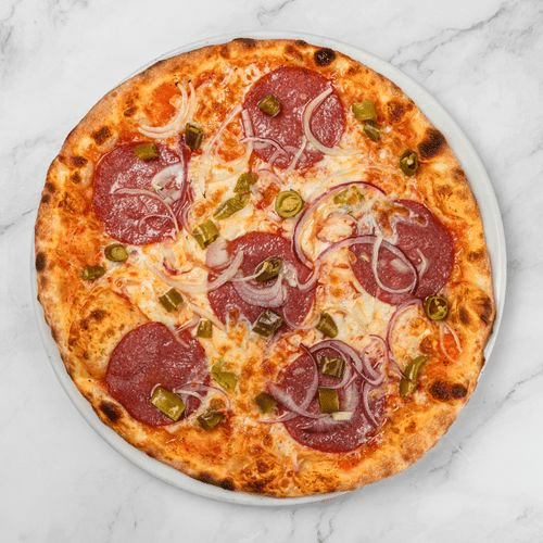 Pizza Spezial Diavolo (scharf)