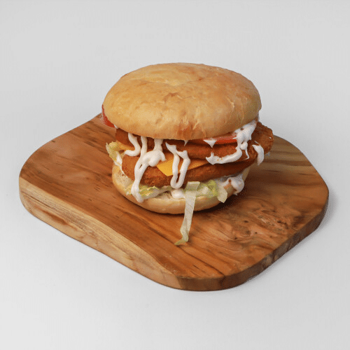 Veganer Chicken Burger