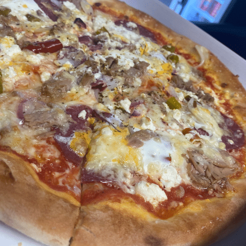 Pizza Spezial (scharf)