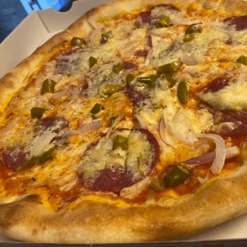 Pizza Toskana (scharf)