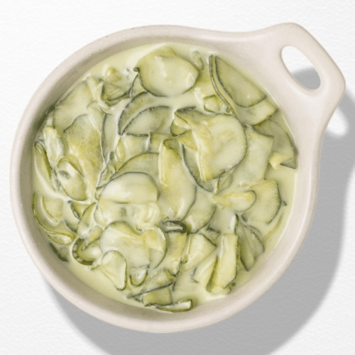 Gurkenrahmsalat
