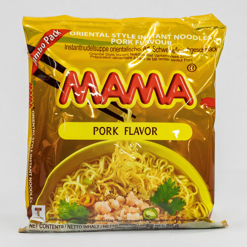 MAMA Instantnudeln Pork Flavour, 1 x 90g