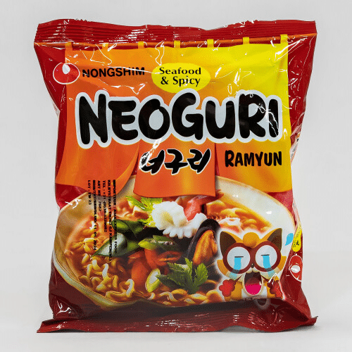 Nongshim Neoguri Seafood & Spicy, 1x120g