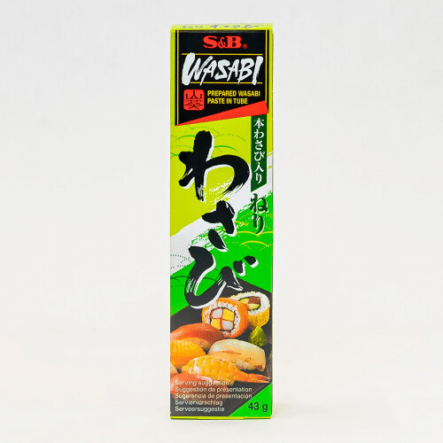 S&B Wasabi Paste für Sushi, 1 x 43g