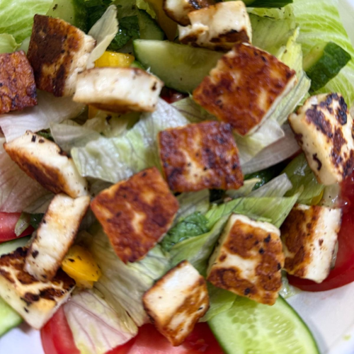 Halloumi Salat
