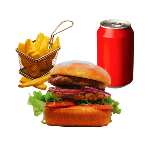 Hamburger Double Menü