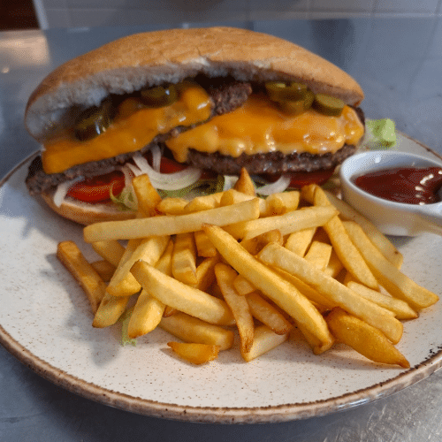 Chilli Chees Long Burger (scharf)