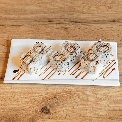 Tempura Veggarnelen Roll (6 Stück)